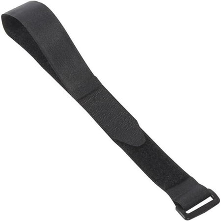 

1 x 18 in. Black Cloth Hook & Eye Brand Cinch Straps
