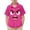 Hot Pink, variant on Funny Boys Short Sleeve Button Down Shirts Orange Angry Face Emoji Print Soft Stretchy Casual Summer Tops Boys,Size 8 T