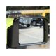 thumbnail image 2 of Abastado Espejo Retrovisor Lluvia Ceja Marco Cubierta Negro2uds, 2 of 4