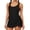 Black, variant on Girl One Piece Swimdress Swimsuits Adjustable Straps Bathing Suit with kirt Tummy Control Swim Dresses Size 10-16