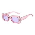 thumbnail image 4 of Gafas de Sol Rectangulares UV400 para Mujer Yuyangstore Violeta, 4 of 8