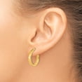 thumbnail image 4 of FJC Finejewelers 14 kt Yellow Gold Hoop Polished Earrings 19 mm x 18 mm, 4 of 6