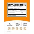 thumbnail image 2 of BulkSupplements Agmatine Sulfate Powder- Gluten-Free, 1g per Serving, 250 Grams Grams (8.8 oz), 2 of 6