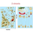 thumbnail image 3 of Christmas Window Film, Christmas Window Clings Christmas Decorations Clearance Snowflake Window Decorations Reindeer Stickers for Xmas Decorations Clearance clings, 3 of 6