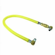 T&S Brass - Gas Hose w/ Quick-Disconnect, 1/2'' NPT, 60'' Long, Includes SwiveLink Fittings