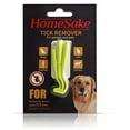 thumbnail image 3 of Home Sake Tick Removal Tool for Dogs, Cats and Humans | Ultra-Safe Tick Remover | Removes Entire Head & Body | Pain-Free Ticks Remover | 100% Chemical-Free Tick Control Products | Pack of 3, 3 of 8