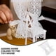 thumbnail image 5 of Cortina de encaje en miniatura, cortina para ventana de mini casa, accesorio decorativo para casa diminuta, 5 of 8