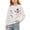 White-13, variant on Sentuca Kids Girls Sweatshirts Cotton Long Sleeve Crewneck Pullover Tops Casual Cute Graphic Sweatshirts Size 1-2 Years