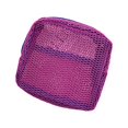 thumbnail image 3 of Neceser de malla para maquillaje, resistente, portátil, organizador ligero, multiusos, bolsa de viaje. Rojo rosa, 3 of 9