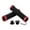 Red, variant on Gosuguu Bike Handlebar Grips, Ergonomic Soft Rubber Non Slip Grips for Road, BMX, Mountain, and Cruiser Bikes, Double Lock Design for Comfort
