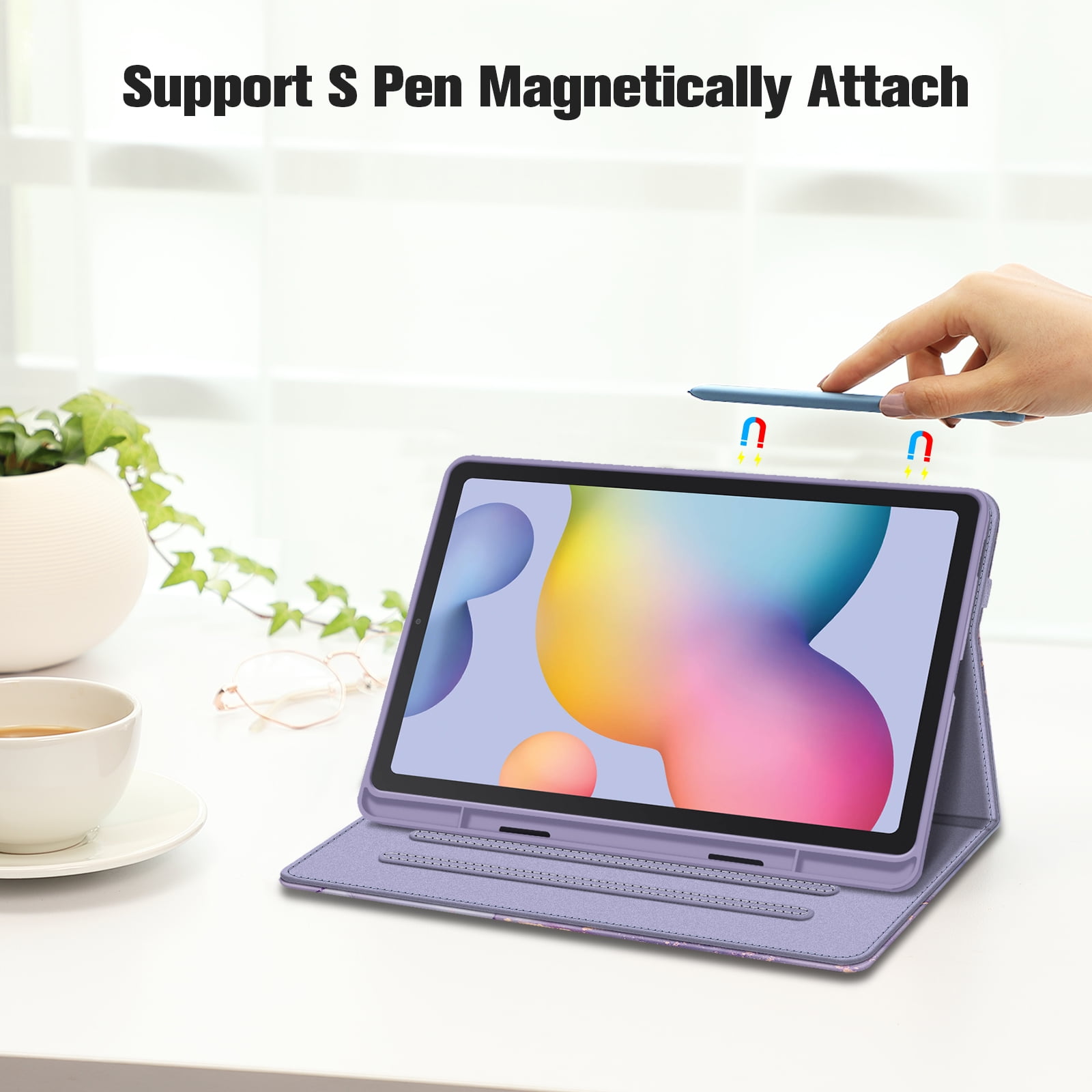 Fintie Case for Samsung Galaxy Tab S6 Lite Lilac Bangladesh Ubuy