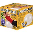 thumbnail image 2 of GoFit Balle de Stabilité Unisexe Adulte 65 cm, Blanc, 2 of 4