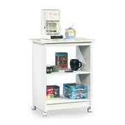 Sauder Utility Cart, White
