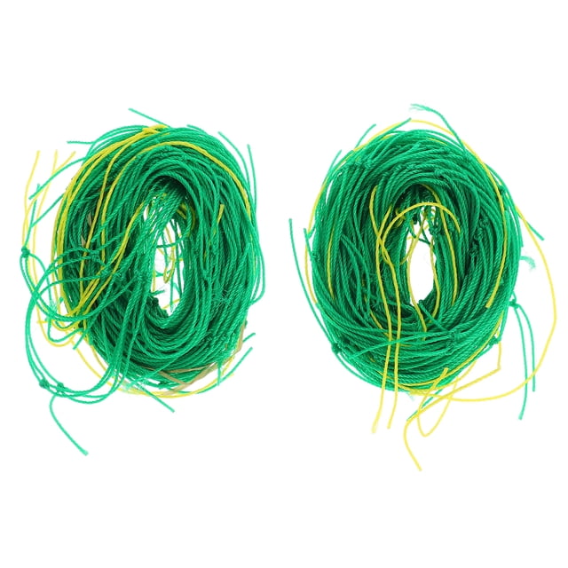 KAKOWELY runner bean netting 2pcs Climbing Plants Net Garden Trellis Netting Climbing Vegetable Netting Vine Grid Netting Garden Net Trellis Nylon Trellis Net