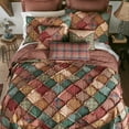 thumbnail image 4 of Donna Sharp Campfire Lodge Decorative Ragged Pieced Cotton King Pillow Sham, 4 of 5