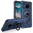 thumbnail image 1 of Kaleidio Case For Nokia X100 [Robotic Hybrid] Rugged Shockproof [Ring Stand] Magnetic Armor Impact Cover [Blue/Black], 1 of 1