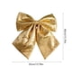 thumbnail image 3 of Adorno navideño de lentejuelas con lazo brillante para la cima del árbol | Corona decorativa | Para colgar en puertas y ventanas | Adorno para fiestas y decoración del hogar en Navidad, 3 of 6