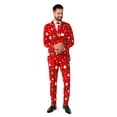 thumbnail image 1 of Men's Opposuits Christmas Festivity Red Suit, 1 of 7
