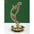 thumbnail image 2 of Exotic India Brass Incense Burner and Holder, Clear, 2 of 4