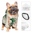 thumbnail image 3 of Fotbe West Cowboys Sudadera con Estampado para Perros Pequeños – Suéter con Capucha para Mascotas, Tela Suave de Forro Polar con Bolsillo-Small, 3 of 7