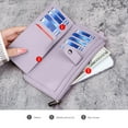 Kayannuo Clearance Ladies Wallet Slim Bifold Wallet With Zipper Closure