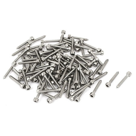 

Uxcell M3 x 20mm Threaded Nickel Plated Hex Head Self Tapping Screws (100-pack)