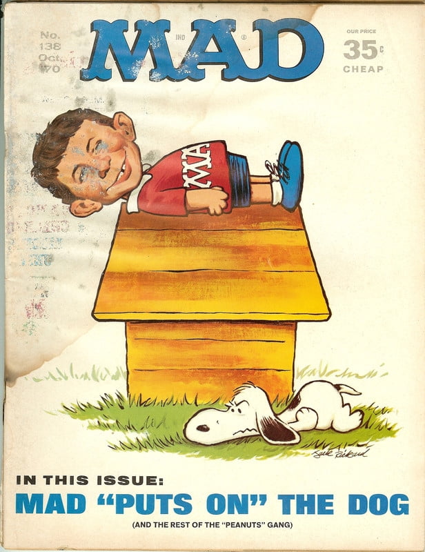 MAD Magazine #138 Oct 1970 (POOR Condition)