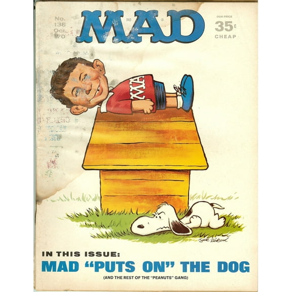 MAD Magazine #138 Oct 1970 (POOR Condition)
