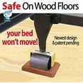 thumbnail image 7 of iPrimio - Newest Bed Stopper/Furniture Stopper Universal Design fits Most Wheels. Solid Rubber. Won't Scratch/Leave Marks on Floors. Patent Pending. (6 Pack), 7 of 7