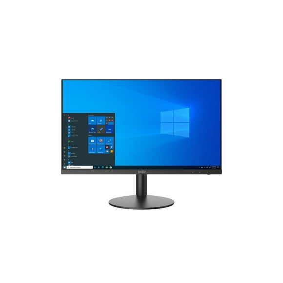 MSI PRO AP241 11M-059US AIO Desktop, 23.8" FHD IPS-Grade LED, Intel Core i3-10105, 8GB Memory, 500GB SSD, WiFi 6, BT 5.1, Black, Windows 10 Home