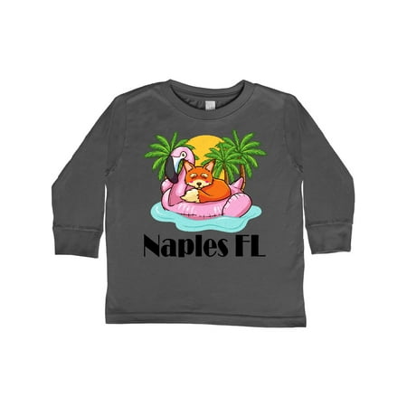 

Inktastic Naples Florida Beach Vacation Gift Toddler Boy or Toddler Girl Long Sleeve T-Shirt