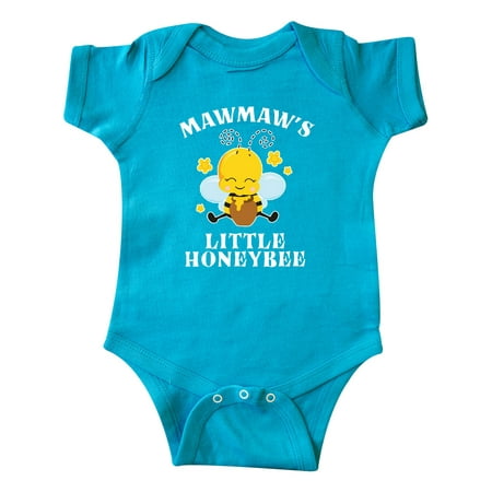 

Inktastic Cute Bee Mawmaw s Little Honeybee with Stars Gift Baby Boy or Baby Girl Bodysuit