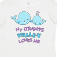 thumbnail image 4 of Inktastic My Gramps Whale-y Loves Me Boys or Girls Toddler T-Shirt, 4 of 5