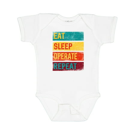

Inktastic Surgeon Surgical Nurse Eat Sleep Operate Repeat Gift Baby Boy or Baby Girl Bodysuit