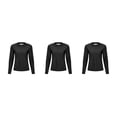 thumbnail image 1 of Maytalsory Ensemble de Sauna Tendance pour Femmes, Hauts Taille Haute Noirs m 3ensemble, 1 of 6
