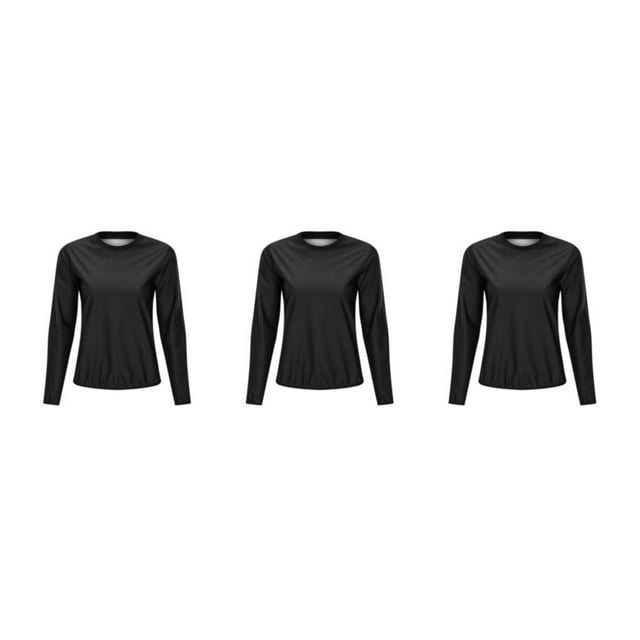 Maytalsory Ensemble de Sauna Tendance pour Femmes, Hauts Taille Haute Noirs m 3ensemble
