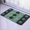 thumbnail image 2 of Alfombras flocadas de doble capa, dormitorio doméstico, baño, alfombras antideslizantes absorbentes, 2 of 5