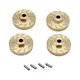 thumbnail image 1 of Mini rueda de automóvil llantas cublares Paquete de 4 de Equilibrio de Coche RC para Axial SCX24 1/24 Piezas de Coche de Control Remoto, 1 of 7