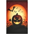 thumbnail image 5 of SKYSONIC Funny Halloween Pumpkin Kitchen Dish Towel Set,Drying Kitchen Towels Tea Towels 1Pcs 28"x18", 5 of 7