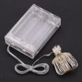 thumbnail image 3 of Cadena de luz Irfora 4.5V 6W 10 metros 100 LED Luz de la cuerda de hadas Funciona con pilas IP65 Resistencia al agua Twistable Flexible flexible Rosa para Navidad Fiesta de Navidad Fiesta Tema de fies Irfora Cadena de luz, 3 of 7