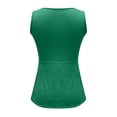 thumbnail image 6 of Women Tank Tops BWASD Slim Fit Deep V Neck Solid Color Sleeveless Camisole Sleeveless Basic Layering Shirts Going Out Top Green S-XXL, 6 of 7