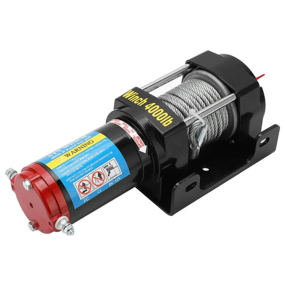 Steel Wire Winch,Electric Winch Kit with Waterproof Electric Winch Steel Rope Winch Optimized for Excellence