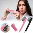 thumbnail image 1 of Hair Brush Cleaning Tool | Dual-Head Design with Plastic & Nylon Bristles | Mini Detangling Comb for Removing Hair & Debris | Portable Home & Salon Use, 1 of 9