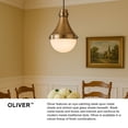 thumbnail image 5 of 1 Light Medium Pendant In Traditional-Transitional Style 14.25 Inches Wide By 21.25 Inches High-Heritage Brass Finish Hinkley Lighting 39054Hb, 5 of 10