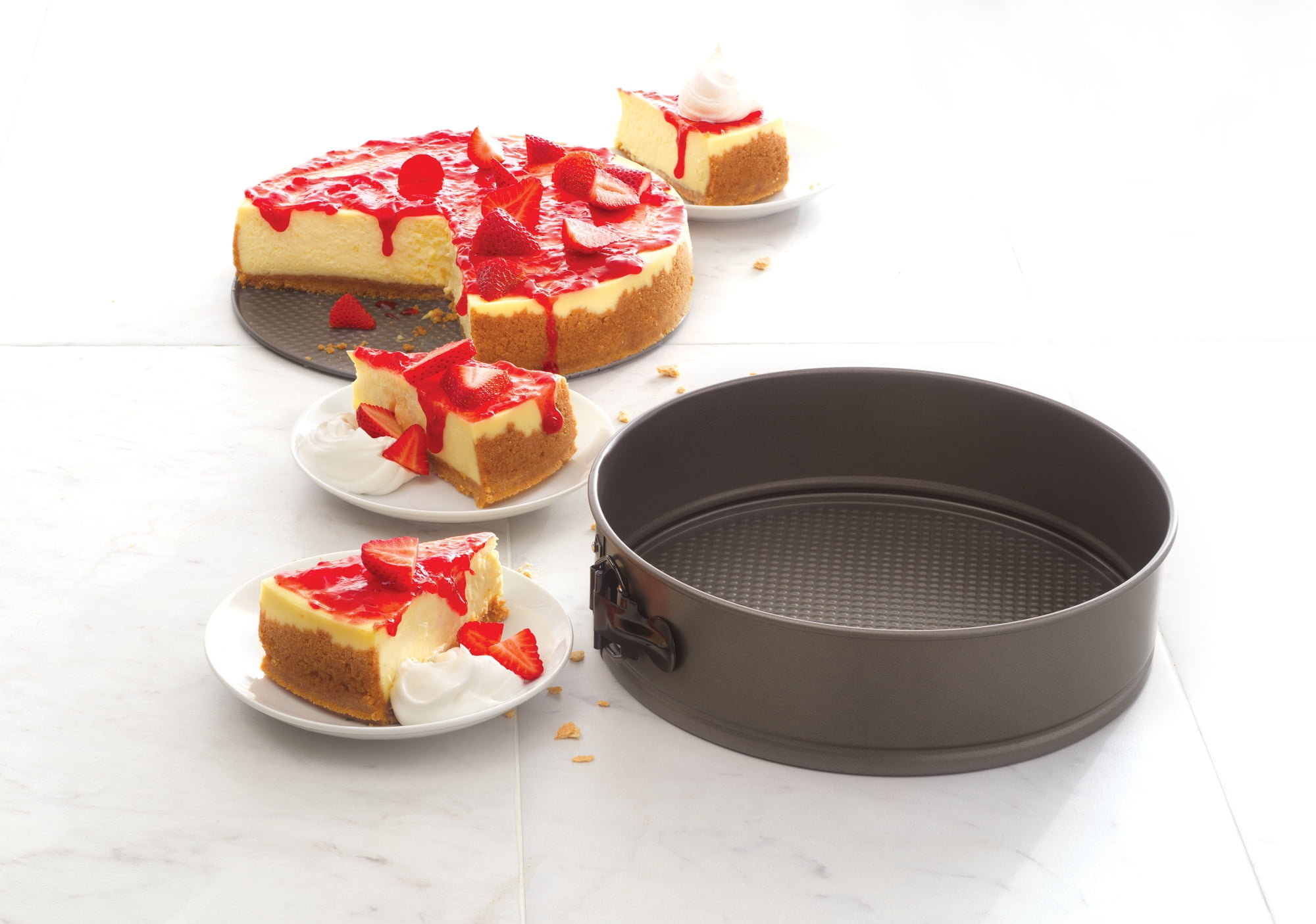 Springform Pan with Lid- 10� Nonstick Baking Cheesecake Pan with Travel  Friendly Snap-on, 1 unit - Fry's Food Stores