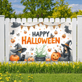 thumbnail image 3 of Decorative Design Happy Halloween Polyester Material Halloween Party Banner for Festival Indoor Decoration Party Celebration, 3 of 5