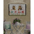 thumbnail image 6 of Outdoor TV Cover 60 to 65 Inch Weatherproof, Cartoon Honey Bees Flower Waterproof TV Screen Protector for Outside Decor with Zipper and Pocket 58"L x 37"H , Abstract Sun Cloud, 6 of 7