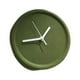 thumbnail image 2 of Reloj de pared de esquina interior Decoración de pared Reloj colgante decorativo simple redondo Verde oscuro, 2 of 9