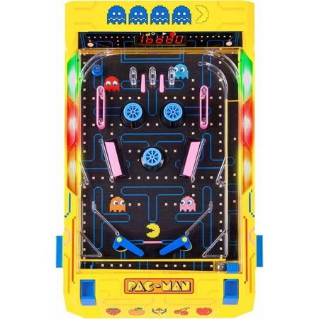 Merchant Ambassador Electronic Arcade Pinball Pac-Man Edition Desktop Game