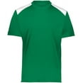 thumbnail image 2 of Holloway 223501.340.S Momentum Team T-Shirt, Kelly & White - Small, 2 of 5